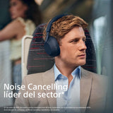 Sony WH-1000XM5 Auriculares de Diadema inalámbricos Premium con Noise Cancelling, Bluetooth, Llamadas, Hi-Res, 30 h de batería, Incluye Estuche rígido, iOS, Android - Azul Medianoche