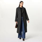The Drop Jessy Elongated Overcoat Abrigos, Espiga Gris, XXL