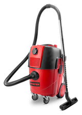 Potente Aspirador de 1600W para sólidos y líquidos, Especial para Polvo extrafino, diseñado para conectar a una Herramienta (lijadora de para Pared). Vac 2030 V - System