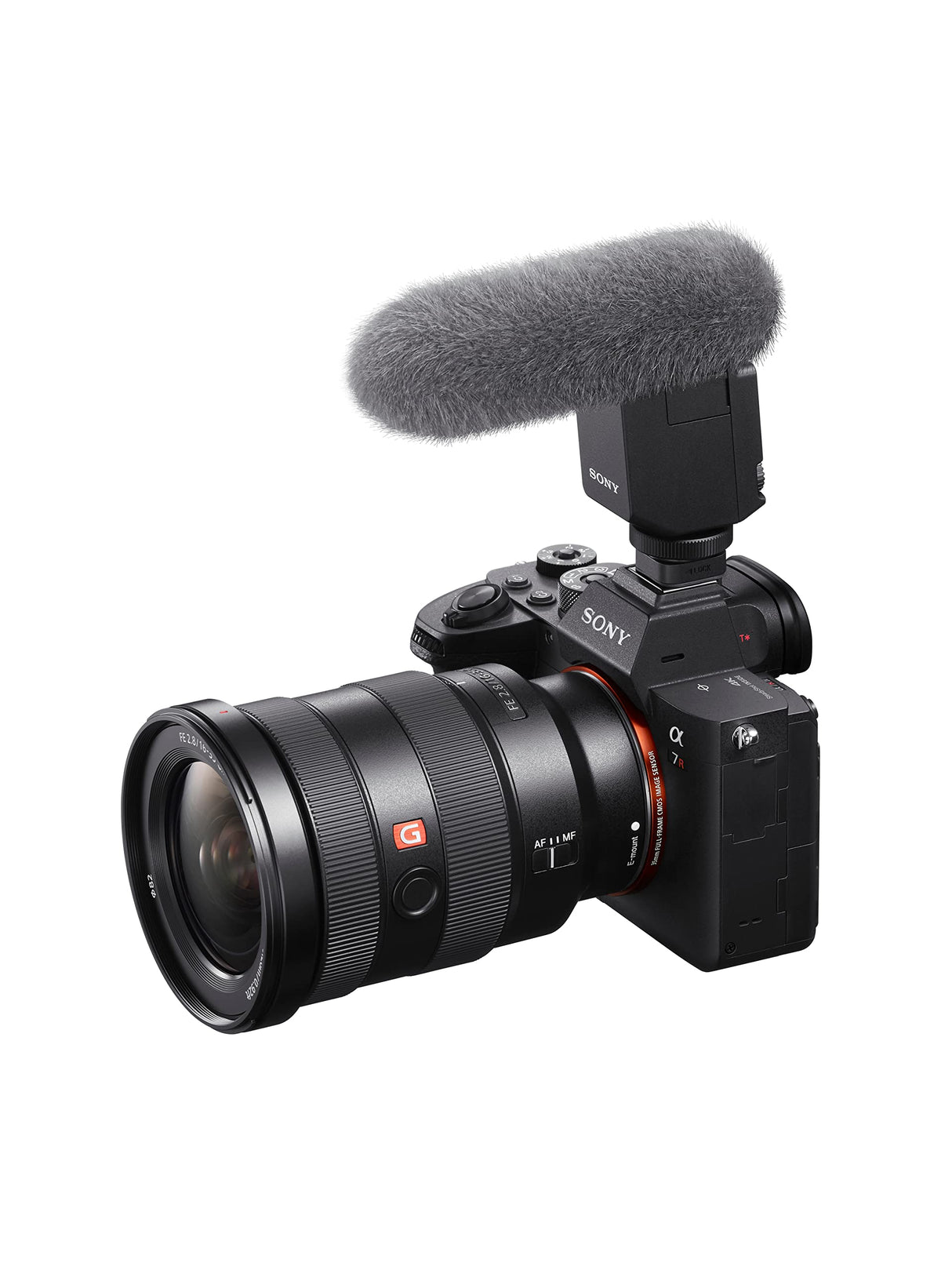 Sony ECM-B1M Micrófono Direccional, Compacto, Inalámbrico, sin Baterías, Negro