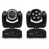 Audibax Oregon 120 Cabeza Móvil Beam Alta Potencia 120W con Led Osram + Wash RGBw 4 in 1 (Unidad)