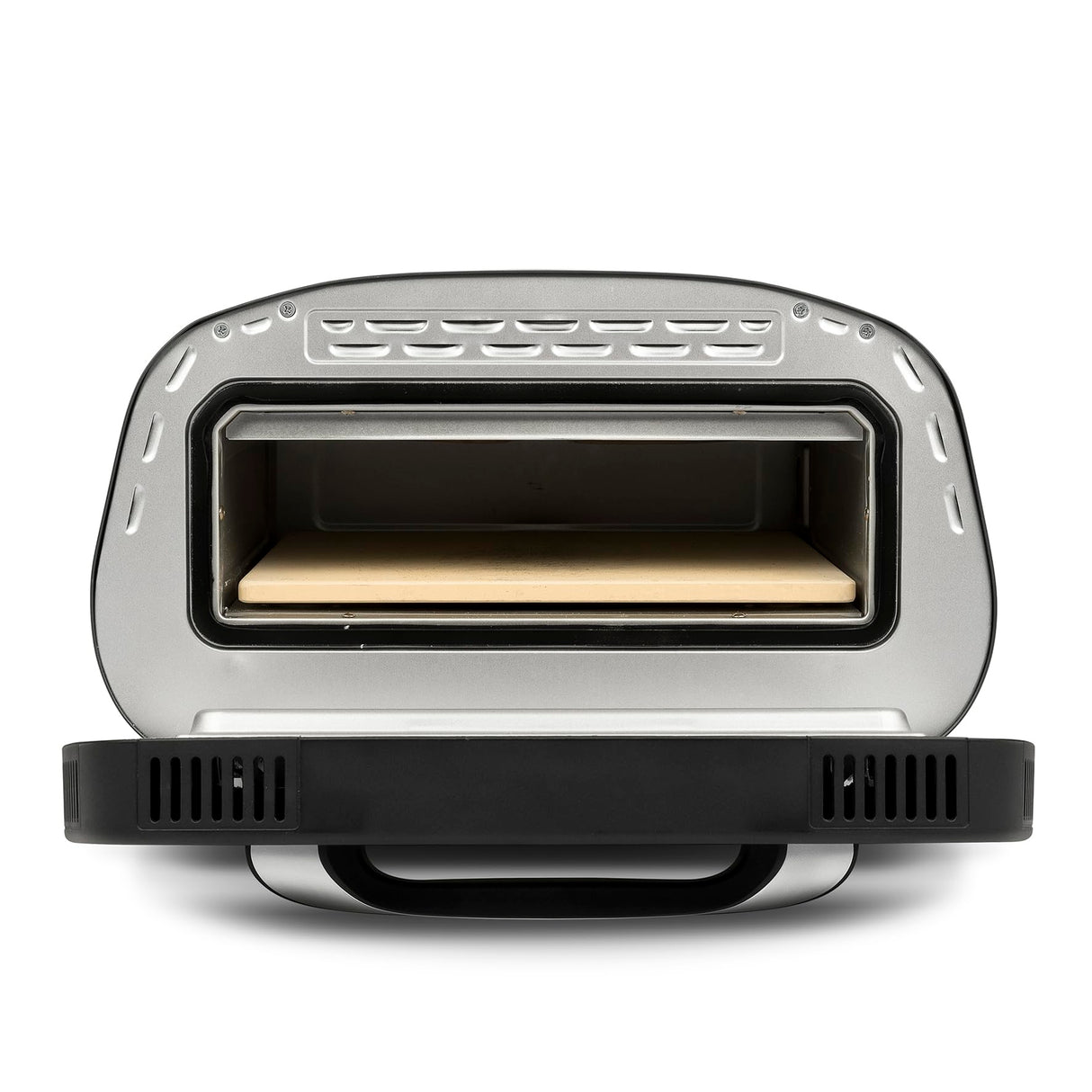 G3 Ferrari G10186 "Pronto Pizza 2 Minutos", 1700 W, Alcanza hasta 430°C, Paredes frías, Cocción en 2 minutos, Pantalla digital, 8 programas, Piedra refractaria, Accesorios y Recetario incluidos, Negro