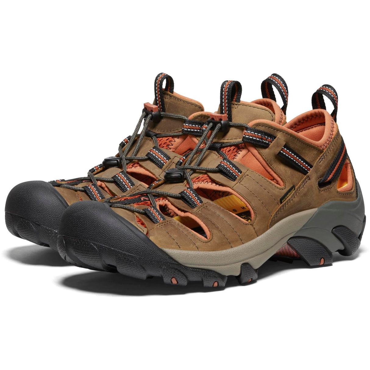 KEEN Arroyo 2, Sandalias para Hombre, Marrón (Black Olive/Bombay Brown), 42.5 EU