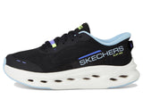Skechers MAX Cushioning Glide-Step Caledonia, Zapatillas Mujer, Black, 39 EU