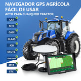 Navegador Agrícola GPS para Tractor de 7 Pulgadas Adecuado para Labranza y Siembra de Actividades Agrícolas Navegador GPS de Posicionamiento Automático