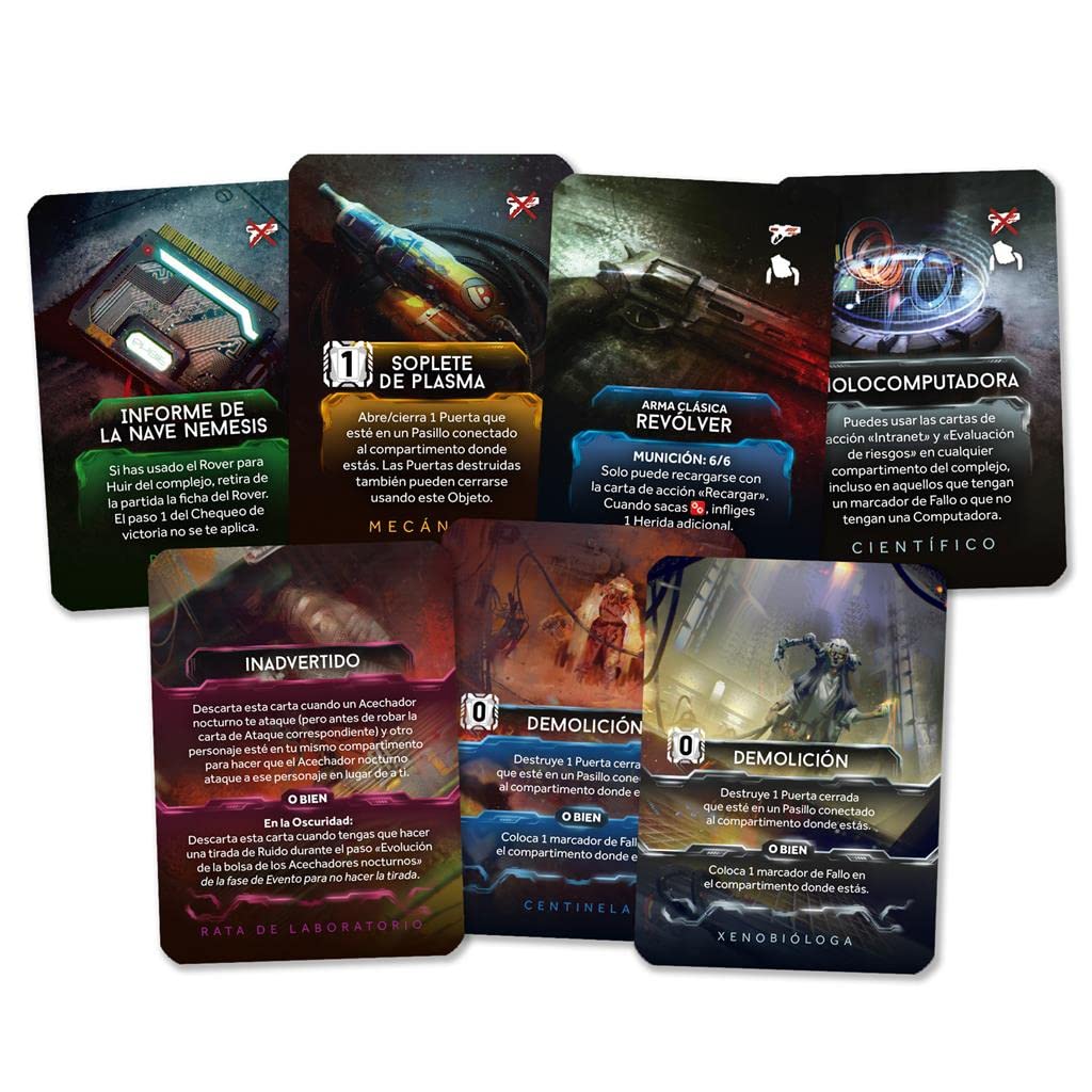 Asmodee Nemesis: Lockdown - Juego de Mesa en Español, RBNE07ES