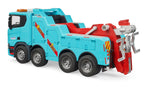 bruder 03553 - Camión de rescate y remolque Scania Super 560R con módulo de luz y sonido - 1:16 Vehículos, grúas, remolcadores, asistencia en carretera, transportadores