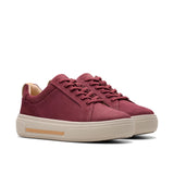 Clarks Hollyhock Walk, Zapatillas Mujer, Burgundy, 38.5 EU