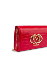 Love Moschino Jc4047pp1mle150a, Bolso de Hombro Mujeres, Rojo, Talla única
