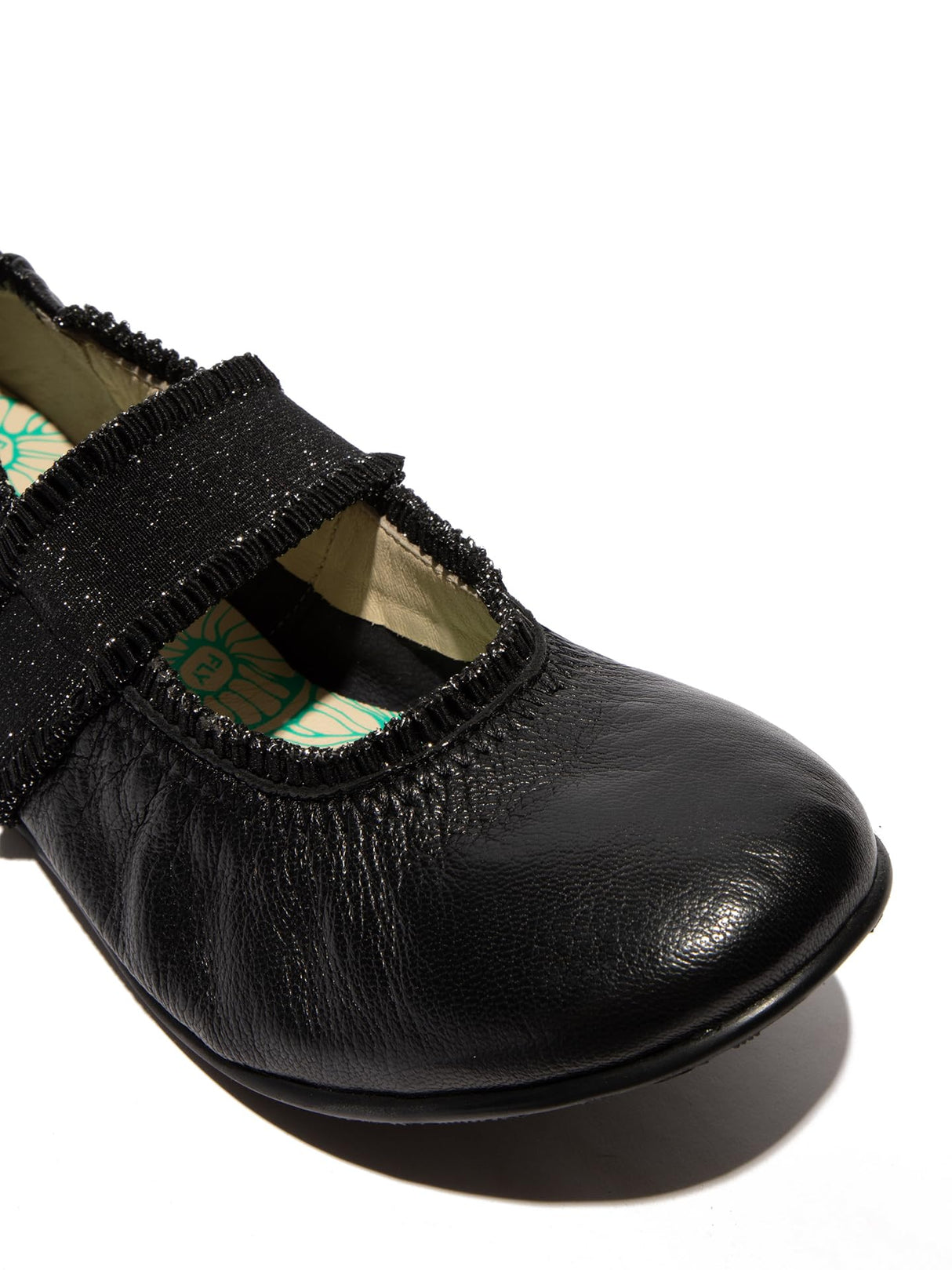 Fly London GECH253FLY, Flat Mujer, Black, 40 EU
