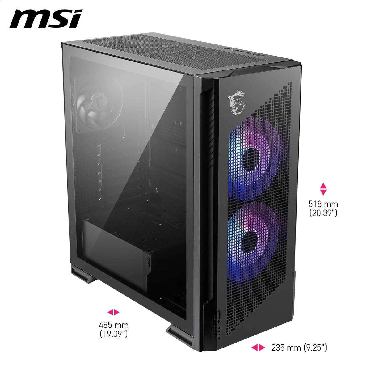 MSI MPG Velox 300R PZ Chassis para Ordenador