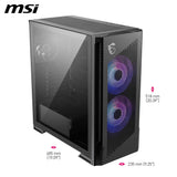 MSI MPG Velox 300R PZ Chassis para Ordenador