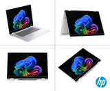 HP Omnibook X Flip - Ordenador portátil Convertible de 16" 3K OLED táctil (Intel Ultra 7-258V EVO, 32GB RAM, 1TB SSD, Intel ARC Graphics, Windows 11 Home) Silver - Teclado QWERTY Español