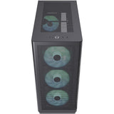 APNX C1 Midi-Tower ATX-Gehäuse, Tempered Glass - schwarz