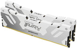 Kingston Fury Renegade DDR5 Plata/Blanco XMP 48GB (2x24GB) 8800MT/s CL42 CUDIMM Memoria Gamer para Ordenadores de sobremesa Kit de 2 - KF588CU42RWK2-48
