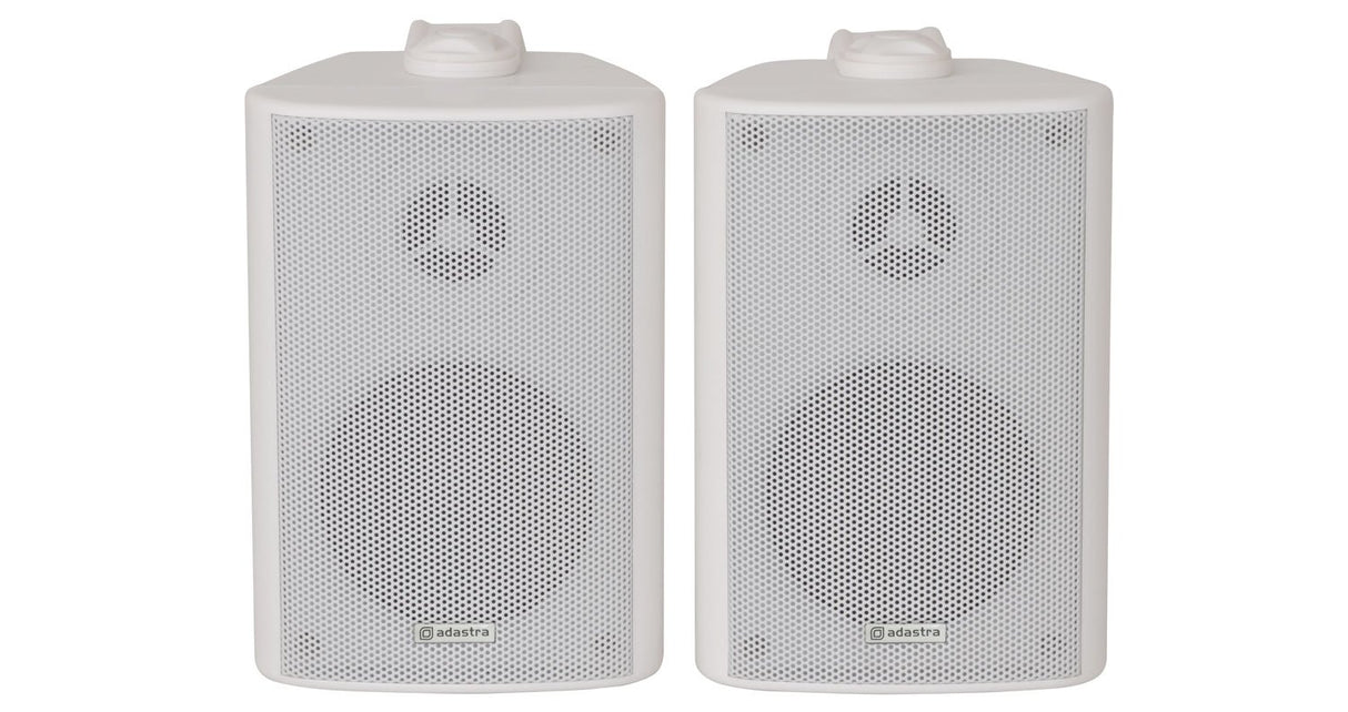 Adastra 30W RMS de 3 pulgadas de pared para altavoces estéreo - Blanco