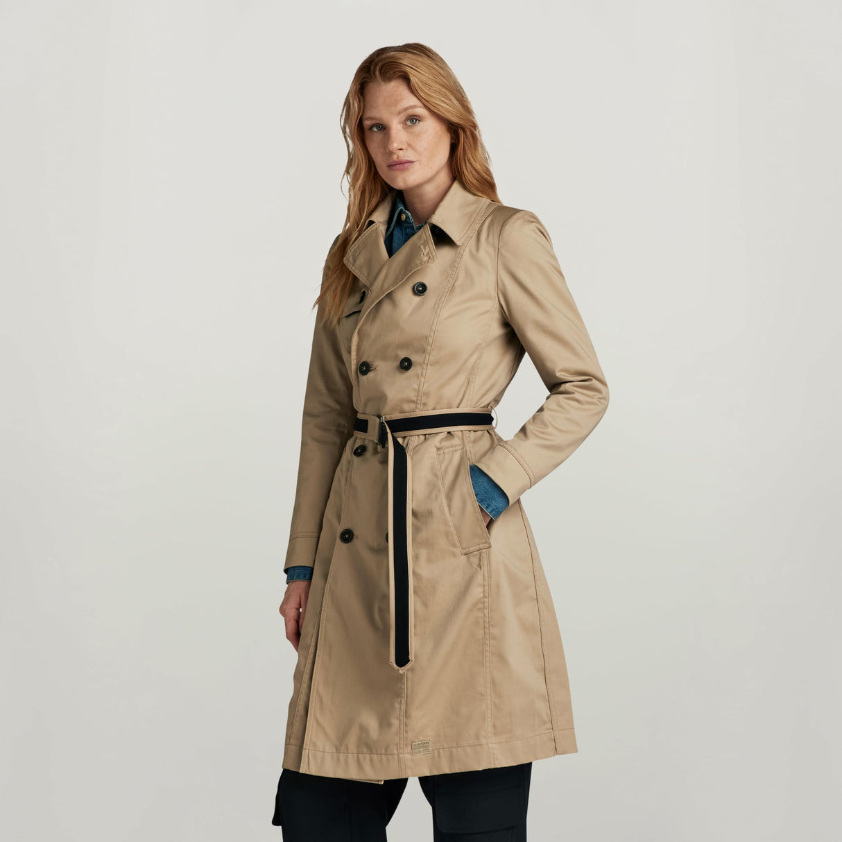 G-STAR Para Mujer Gabardina, Verde (lt rock D24259-D352-3000), M