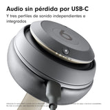Beats Studio Pro - Auriculares inalámbricos Bluetooth con cancelación de Ruido - Audio Espacial Personalizado, compatibilidad con Apple y Android - Gris Arena