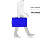 Nanuk 935 - Funda rígida Impermeable con Ruedas, Divisor Acolchado y Organizador de Tapa, Color Azul