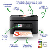 Impresora de inyección de tinta multifunción WorkForce WF-2950DWF A4 con conectividad inalámbrica