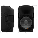 Audibax Party 212 Led Set 2 Altavoces 12