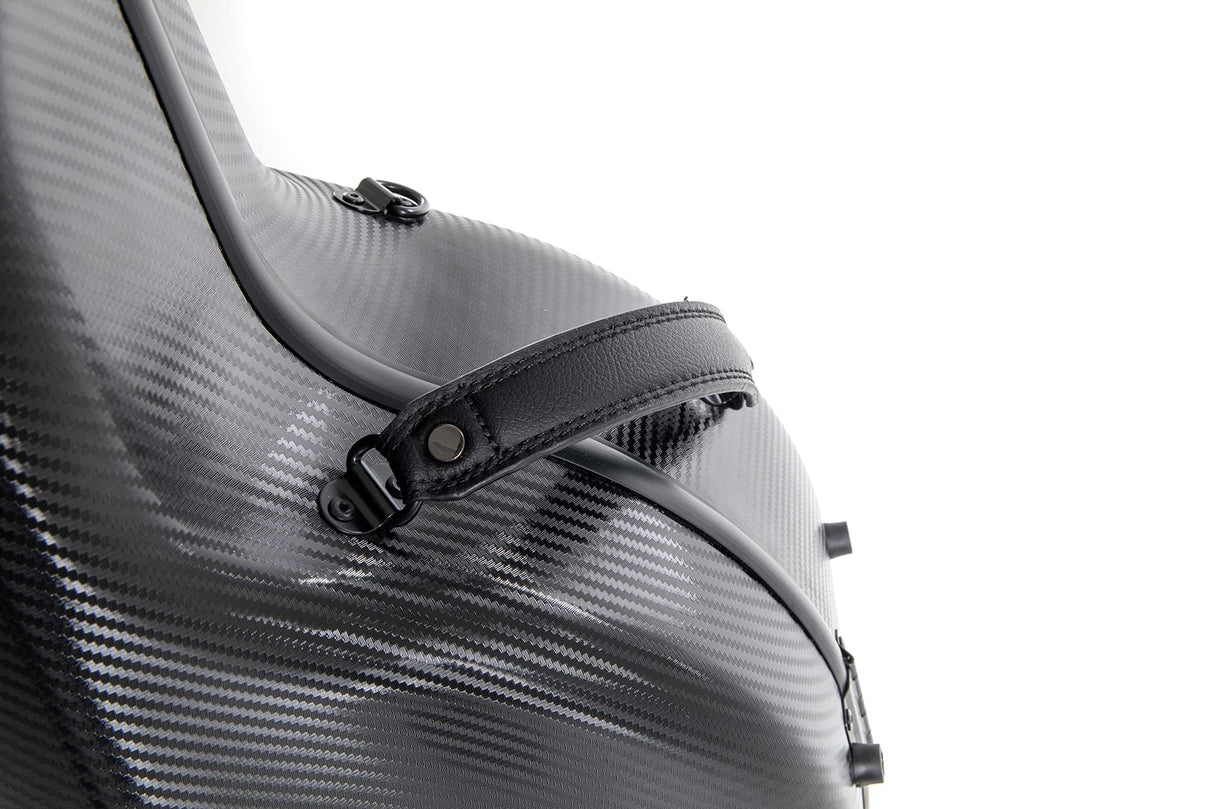 Gewa PS353125 Estuche Cello Policarbonato 4.6, 4/4 Negro Rolly