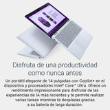 Dell 14 Plus Copilot+ DB14250 Ordenador portátil – 14" 2.5K 16:10 (2560x1600), Intel Core Ultra 7 Series 2, Intel ARC, 32 GB RAM, 1 TB SSD, Windows 11 Pro, Teclado retroiluminado QWERTY, Ice Blue