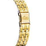 Lotus Reloj Mujer 18986/1 Square Series Caja de Acero Inoxidable 316l Dorado Correa de Acero Inoxidable 316l Dorado