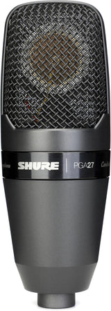 SHURE PGA27-LC - Micrófono de Condensador Cardioide, color Negro