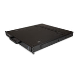 Consola KVM para montaje en rack - KVM de un solo puerto VGA con monitor LCD de 17" para rack de servidor - Cajón KVM universal de 1U con cables y hardware - Soporte USB - 50.000 MTBF (RKCONS1701)