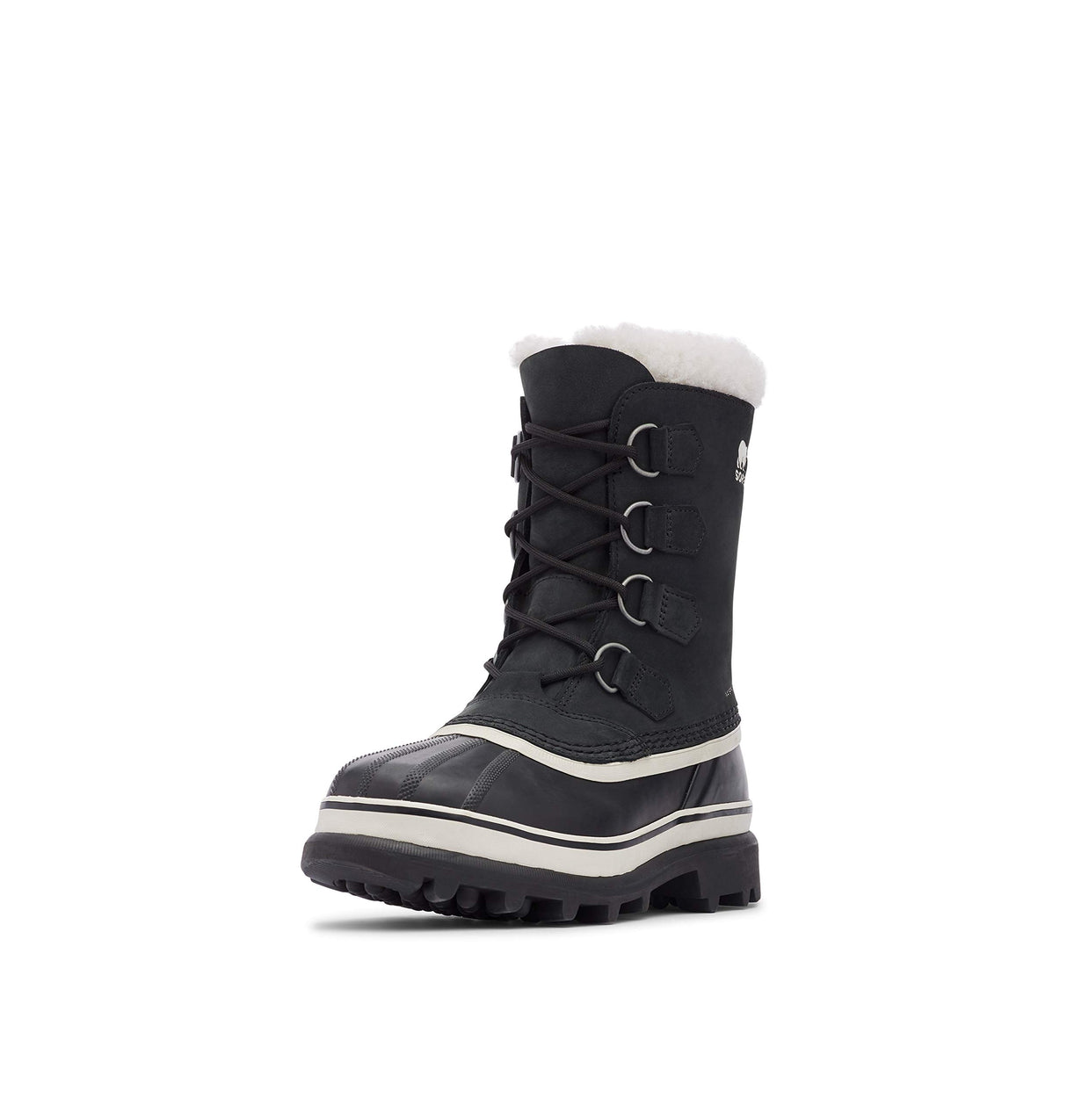 Sorel Caribou WP, Botas para nieve impermeables, Mujer, Black Stone, 38.5 EU