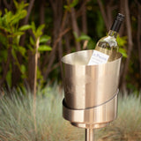 Leopold Vienna Enfriador de champán con acero inoxidable mate estándar