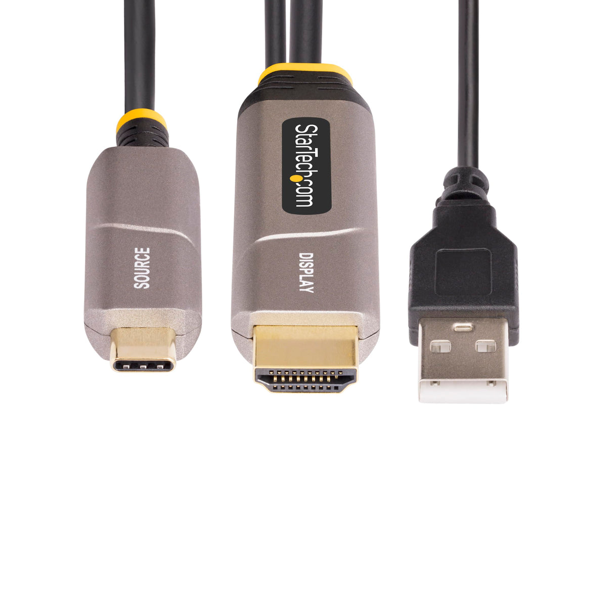 StarTech.com Cable Activo Óptico USB-C a HDMI 2.0 (AOC) de 9,15m - Conversor Adaptador USB Tipo C a HDMI - 4K60Hz - CL3