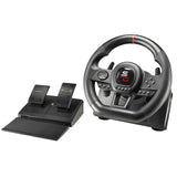Superdrive - Volante de carreras SV650 con pedales, cambio y vibración - Xbox serie X/S, Switch, PS4, Xbox One, PC, PS3 (programable para todos los juegos)