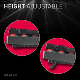 CHERRY MX 8.2 TKL Wireless, Teclado Gaming Inalámbrico sin Bloque Numérico, Disposición Pan-Nórdica (QWERTY), Bluetooth, 2,4 GHz & Cable, Switches MX2A RED, Negro