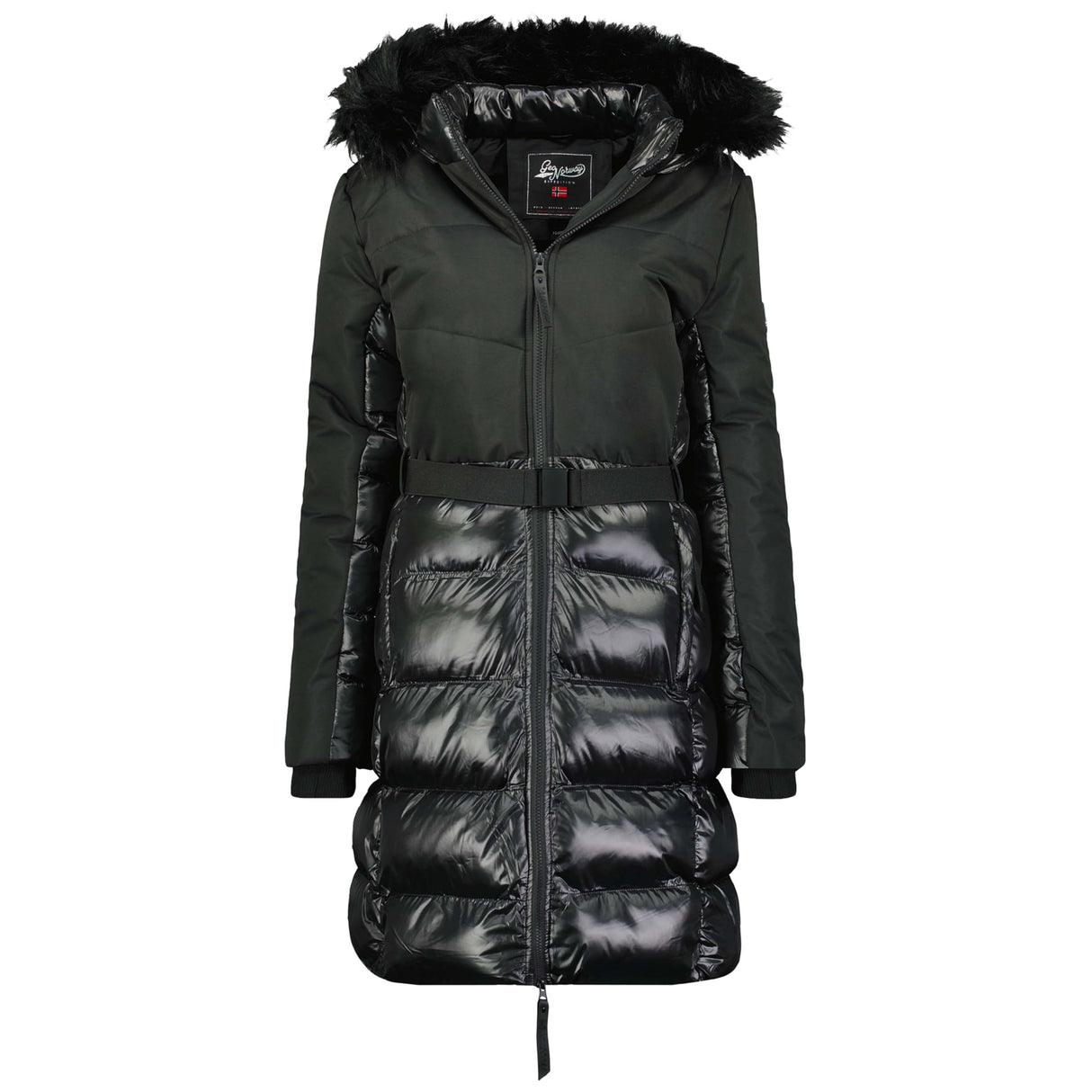 Geographical Norway Dorifore Lady Parka de Mujer, Noir, L