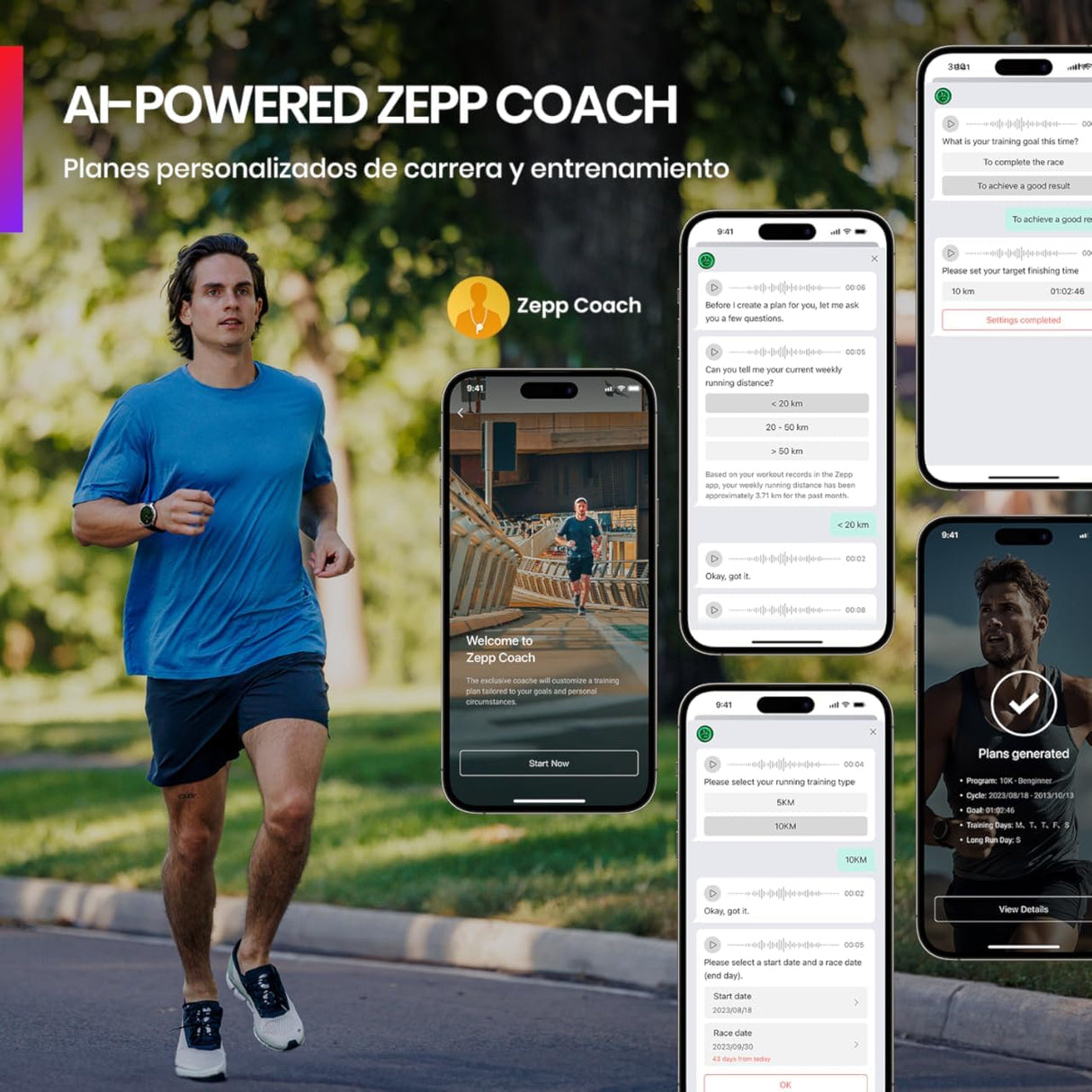 Amazfit Balance Reloj Inteligente 46 mm, Pago Sin Contacto NFC, AI Entrenador Físico, Batería de 14 Días, Monitoreo del Sueño y la Salud, GPS, 150 Modos Deportivos, Smartwatch para Android y iPhone