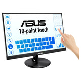 ASUS VT229H Monitor Táctil de 21" | 60 Hz, FHD (1920x1080), IPS, Ángulos de visión de 178°, Sin Marco, No Webcam, No Ajustable en Altura, Luz Azul de Baja Intensidad, HDMI, dureza 7H, Negro