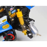 Tamiya 58710 1:10 RC Hotshot II Blockhead Motors - Coche teledirigido, vehículo RC, modelismo, Kit para Montar, Hobby, Bricolaje, Azul Claro