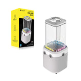 CORSAIR iCUE LINK XD6 RGB ELITE Unidad de Bomba/Depósito – Bomba FlowDrive Max, Sensor de Temperatura Integrado, 22 LED RGB Direccionables, Depósito de Nailon Transparente de 440 ml – Blanco