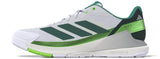 adidas Hombre Crazyquick Lightstrike Padel Shoes, Cloud White/Aurora Ivy/Lime Burst, 43 1/3 EU