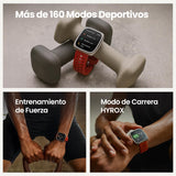 AMAZFIT Active 2 Reloj Inteligente Hombre y Mujer, Smartwatch con Pantalla AMOLED 1.75", Mapas Offline, GPS, Batería 10 Días, 160+ Modos Deportivos, Monitor de Ritmo Cardíaco y Sueño para iOS Android
