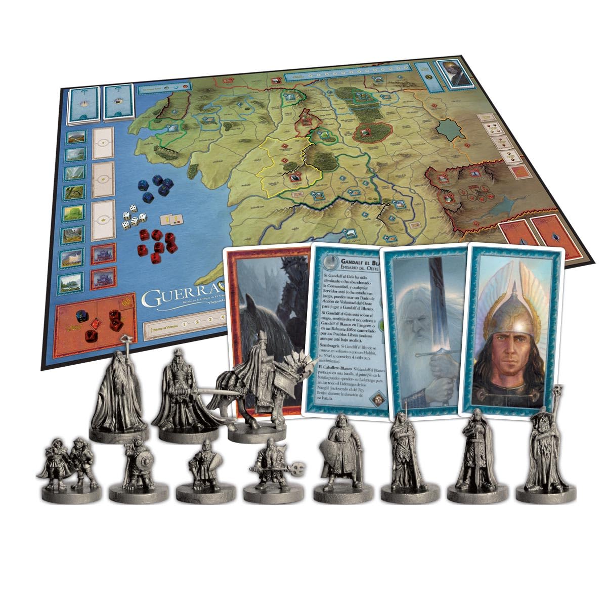 Devir - Guerra del Anillo, Guerreros de la Tierra Media, Juego de Mesa, Juego de Mesa de Estrategia, Juego de Mesa para Expertos (BGUERRA)