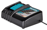 Makita 197570-9 Power Source Kit - Juego de 2 baterías para Herramientas eléctricas (con estación de Carga), Color Azul