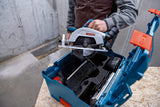 Bosch Professional 18V System GKS 18V 57-2 L - Sierra circular a batería (disco izquierda, Brushless, Ø 165 mm, profundidad de corte 57 mm, 2 baterías ProCORE 5.5Ah, en L-BOXX)