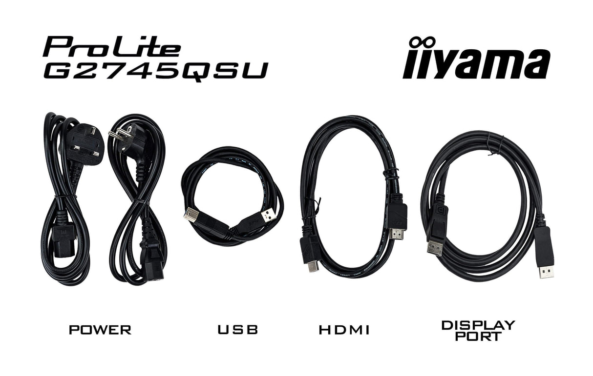 iiyama Monitor G2745QSU-B2-27, IPS, 2560x1440/100Hz, 1H1DP