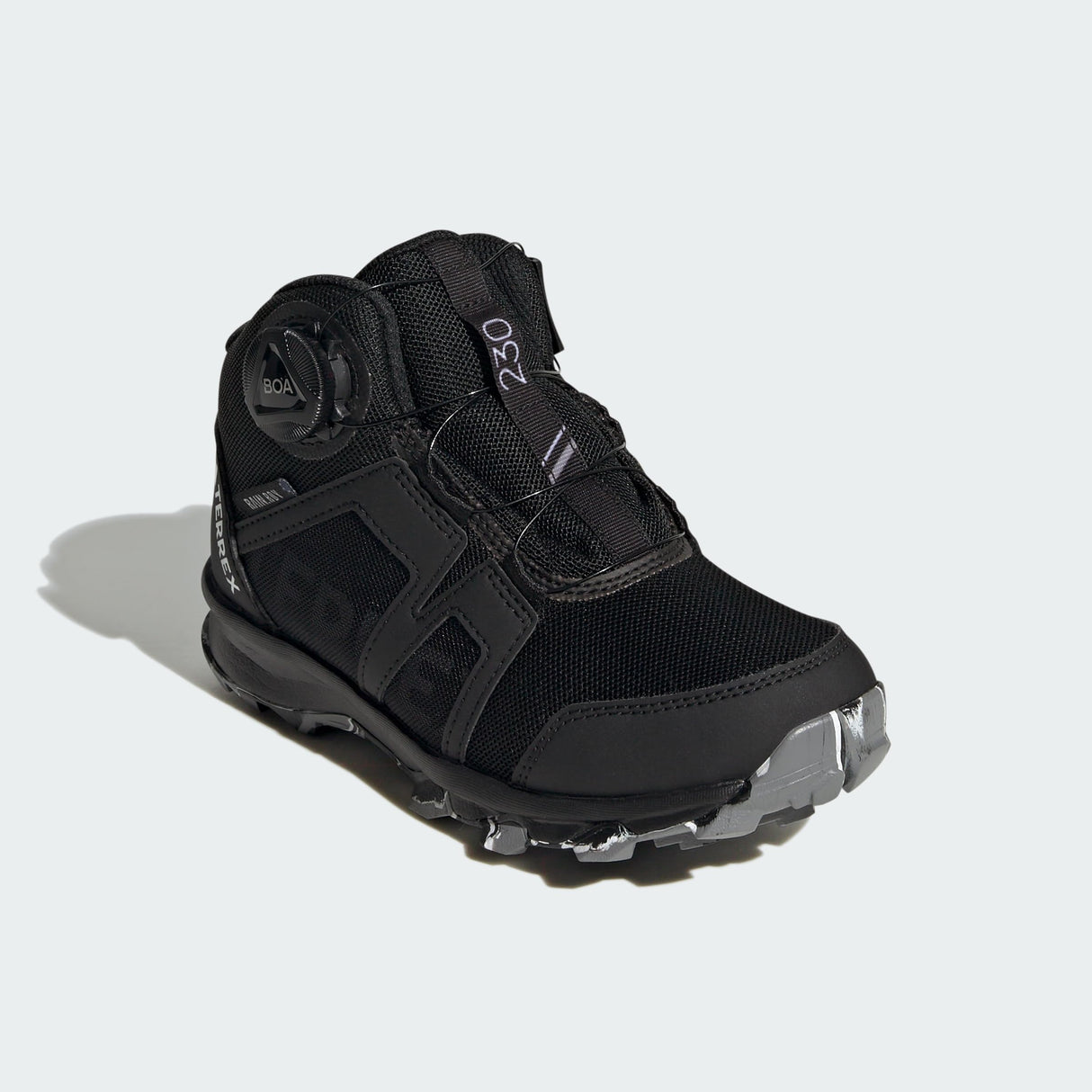 adidas Terrex Boa Mid Rain.RDY Hiking Shoes, Zapatillas, Core Black/Cloud White/Grey Three, 39 1/3 EU