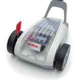 IKRA cortacésped a batería ICHM 20 con función trituradora, para céspedes pequeños de hasta 50 m², incl. 2 baterías, cargador & cuchilla de repuesto
