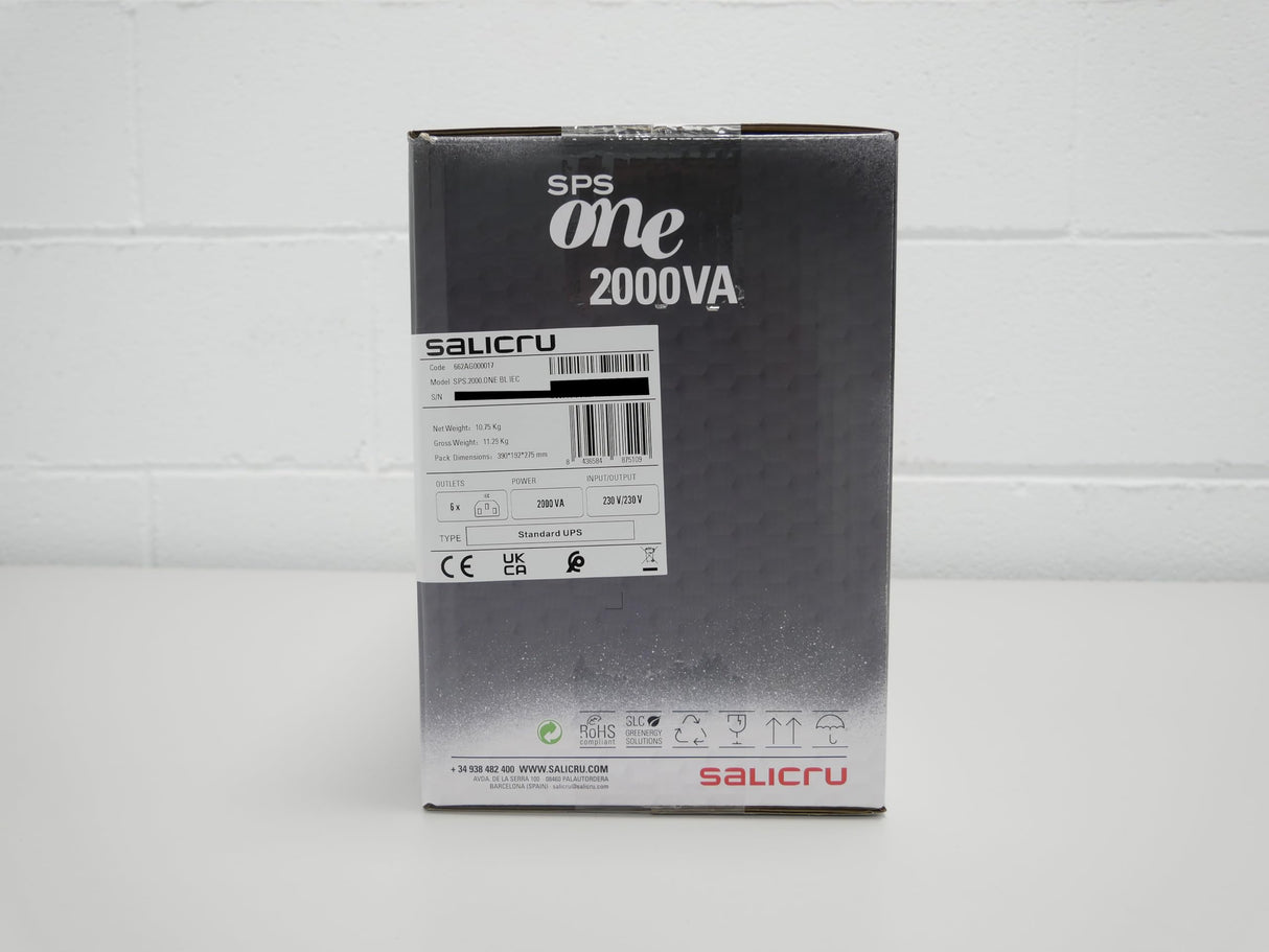 Salicru SPS 2000 One BL IEC SAI 2000VA 1200W