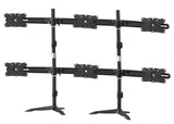 Aavara DS610 - Soporte de pie de Hexa para pantalla plana (TV, 48 kg, 61 cm (24"), 81,3 cm (32"), 100 x 100 mm, 200 x 100 mm)